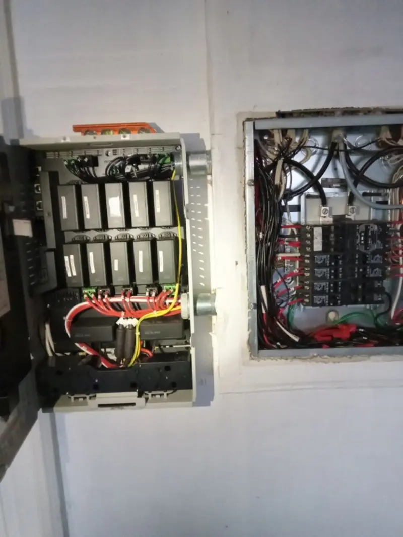 Electrical panel upgrade completed for Ring Doorbell Installation in Fairburn